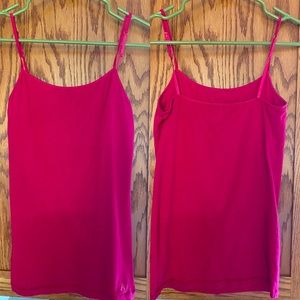 EUC Aero camisole / tank Pink top size medium stretchy